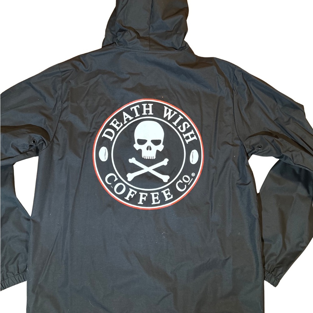 SOLD- Deathwish Coffee Co. Windbreaker- Men’s